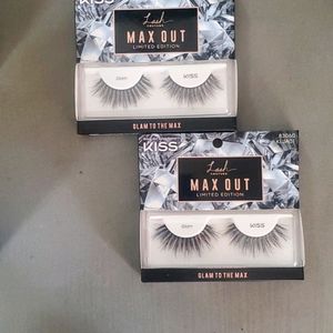 Kiss Max out limited edition lashes